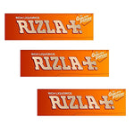 RIZLA Orange LIQUORICE Regular Cigarette Rolling Papers 50 BOOKLETS Original