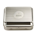 Gizeh Metal Rollbox Rolling Machine and Tin in One Cigarettes Smoker Roll Ups
