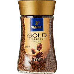 TCHIBO Gold Selection Rich & Intense Instant Coffee - 1 x 100g/3.5oz