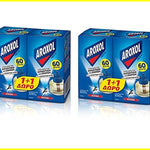 Aroxol Mosquito Fly Insect midge and Tiger Mosquito Bite Repellent Killer Liquid Refill/Replace for 60 nights - Pack of 4 Liquid Refillls