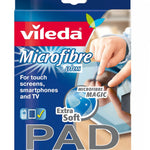 2 x Vileda 141712 Microfibre Pad Cloth for Particularly Sensitive Surfaces such as Daughter Screens, Smartphones, TV / LCD - Pack of 2 (2 x 1 Item)