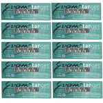 10 Packs x 10 Mini Filters 6mm SLIM Tar-Get Target Evans for Slim Cigarettes & Roll Ups Disposable, Reusable for Smoking