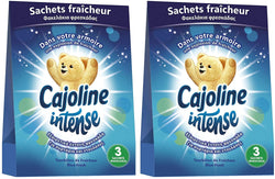 Cajoline Bags Spring Freshening Sachets for the Wardrobe, X3, Pack of 2