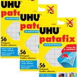 UHU Adhesive pads (transparent - 168 pieces)