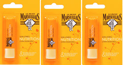 Le Petit Marseillais - Lip Care Stick - Nourishing Lip / Dry Lip - Pack of 3