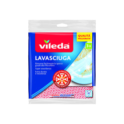 Vileda Pack of 3 Drying Cloths