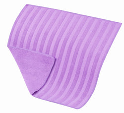 Vileda Microfibre Kitchen Towel, 2 Cleaning Sides - Cleaning Power Meets Streak-Free Shine, 32 x 1 x 32 cm, Colour: Purple, Pack of 1