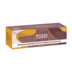 Nespresso Reusable Capsule Plastic Black & Measuring Spoon