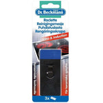 2 x Dr. Beckmann New Glass & Ceramic Hob Induction Scraper Knife Cleaner & 3 blades