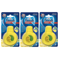Finish Dishwasher Freshener Lemon and Lime - Pack of 3 items