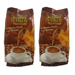 Laikou Coffee 100% Arabica Traditional Cyprus Greece 200g x 2 Packs