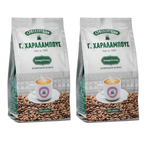 Charalambous Ground Coffee Traditional Greek Cyprus SILVER Mokka 200g x 2 Packs