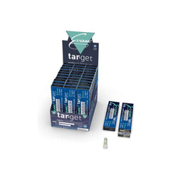 10 Packs x 10 Mini Filters Evans Tar-Get Target for NORMAL Cigarettes 8mm Disposable, Reusable for Smoking